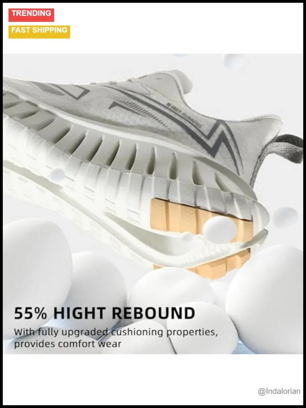 Chunky Fashion Sneakers for Women & Men Breathable Lightweight Athletic Walking